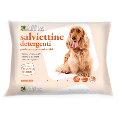 Salviette detergenti profumate per l'igiene quotidiana del cucciolo
